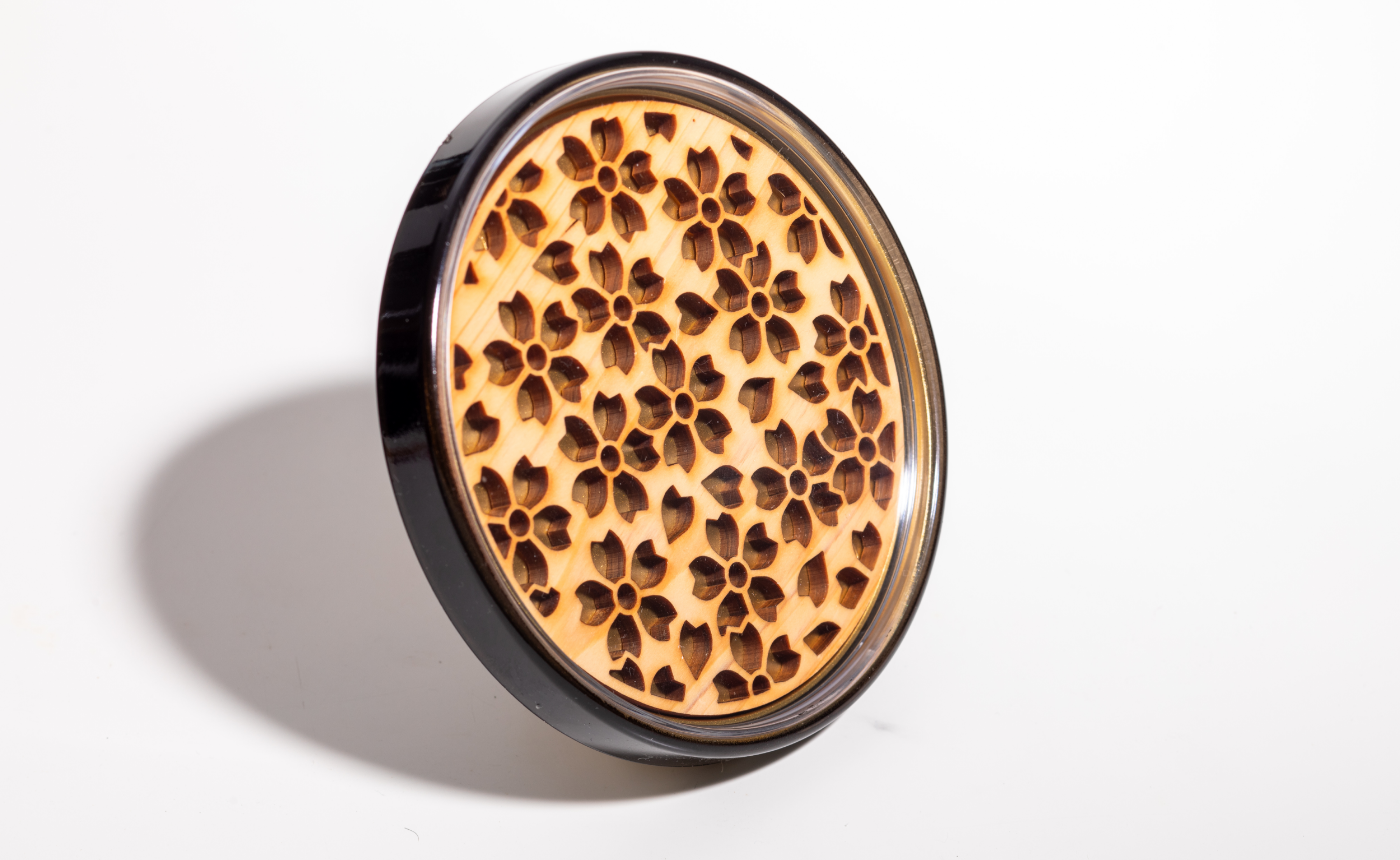 木質樹脂を使用した製品の写真